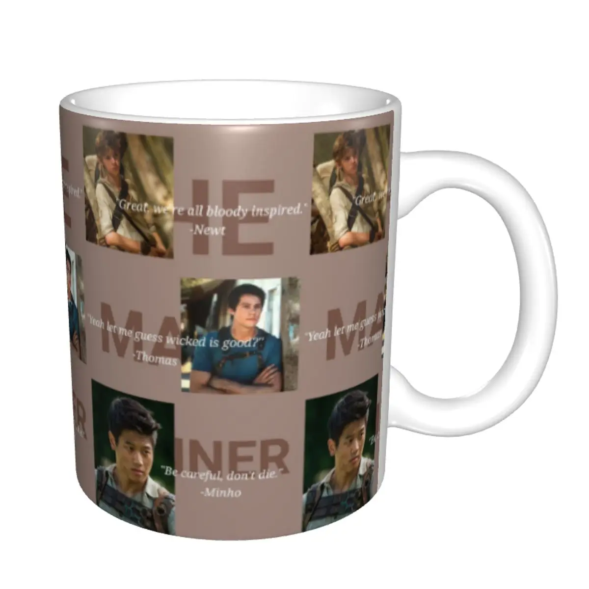 Custom DIY The Maze Runner Movie Ceramic Mugs Coffee Cup Creative Gift