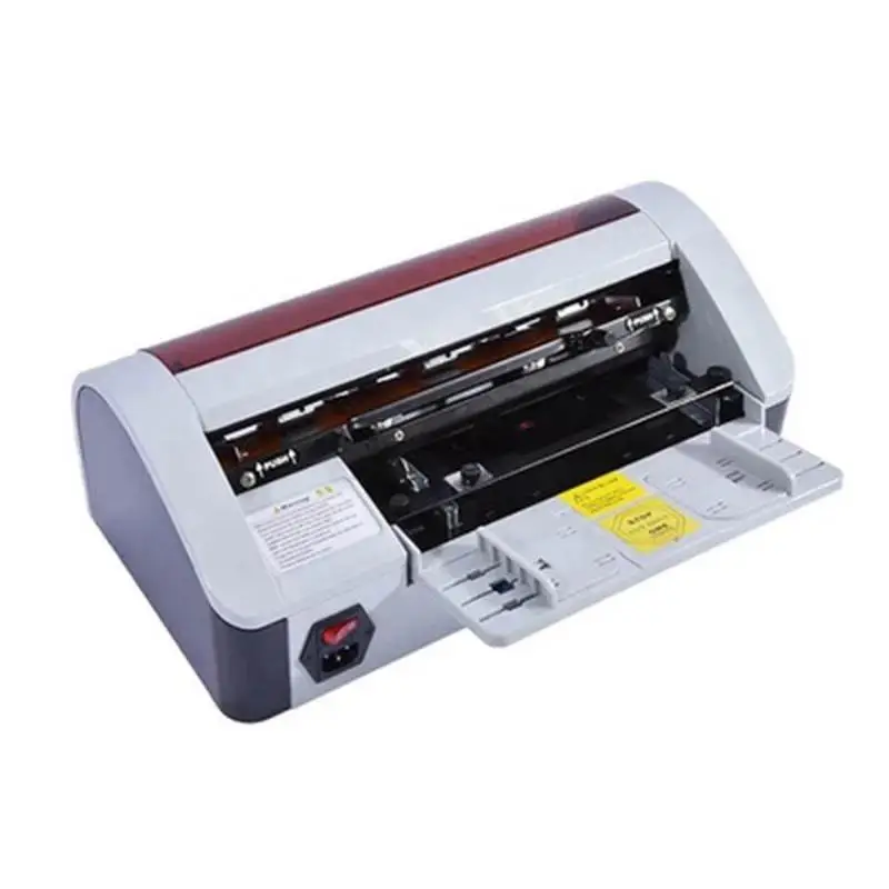 Electric Paper Trimmer Desktop Semi-Automatic Business Name Card Cutter Cutting Machine AC 220V/50HZ SSB-001 90x54mm