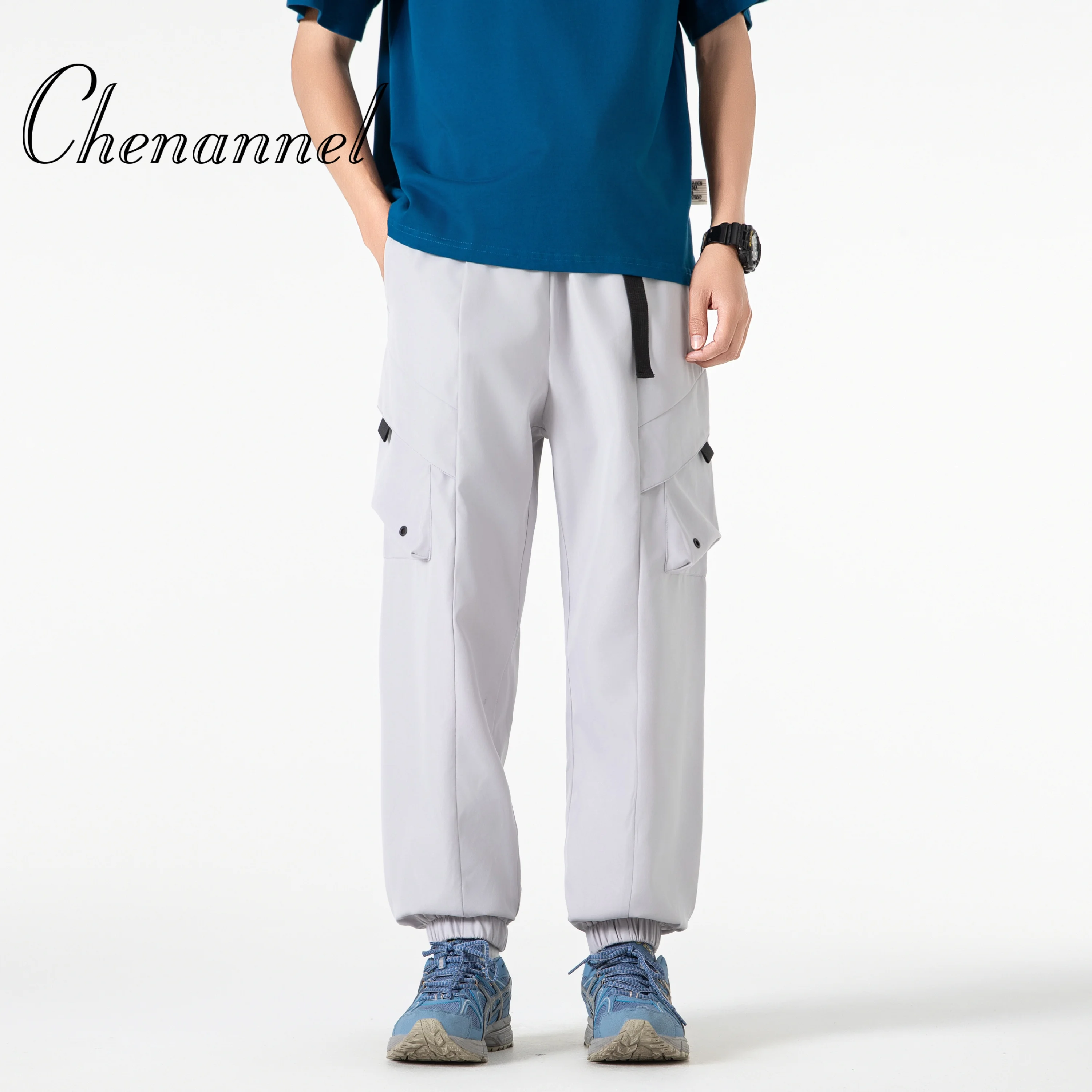 

Outdoor pleated paratrooper charge pants for men and women autumn casual sport pants hiking and mountaineering workwear pants