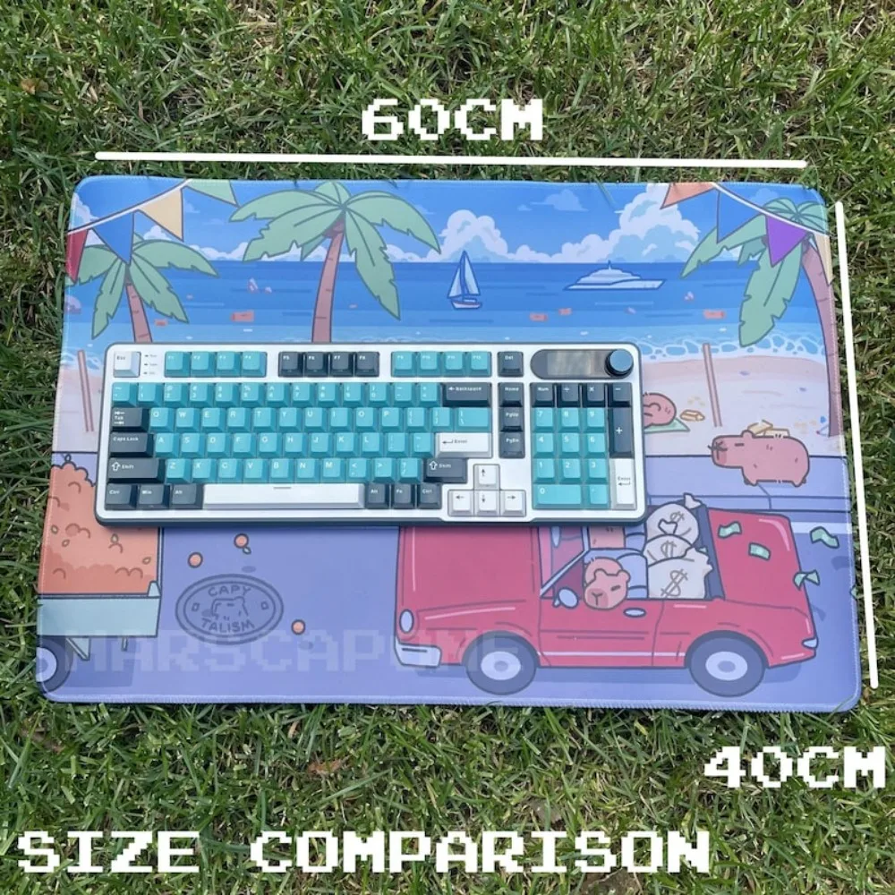 Capytalism Desk Mat pk control 1 mousepad alfombrilla para escritorio one piece mouse pad alfombrilla ratón ordenador