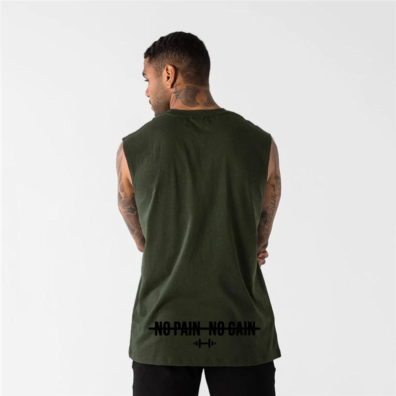 الصيف شبكة سريعة الجافة التدريب تي شيرت رياضة اللياقة البدنية أكمام تشغيل الرياضة سترات رجالي كمال الاجسام فضفاضة تنفس تانك القمم #4