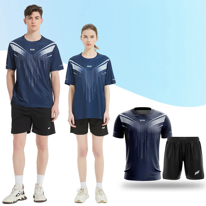 Adult Children Football Jerseys Men Boys Girls Student Soccer Sets Short Sports Kids Uniforms Fitness Tracksuit Tennis Suits 86