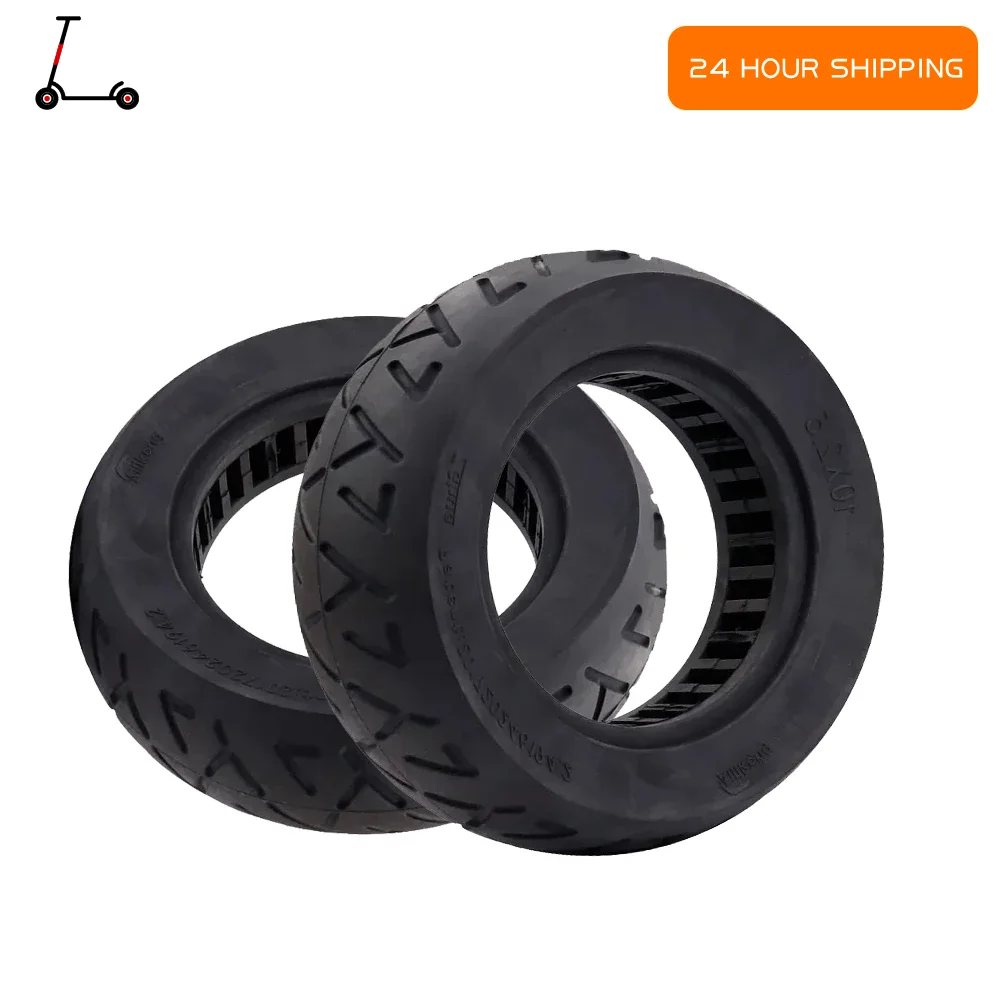 

10x2.50 Solid Explosion-proof Wear-Eesistant Tires For Speedway Electric Scooter Rubber Tire Accessories