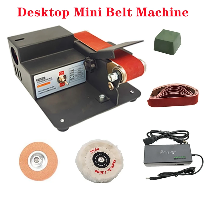 

Multifunctional Mini Electric Belt Sander DIY Polishing Grinding Machine Belts Grinder Polishing Cutter Edges Grinding Machine