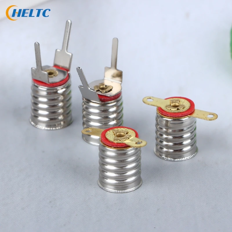 10Pcs/lot E10 Lamps Base Holder Bulbs Light Base Socket Home Experiment Circuit Electrical Test Accessories