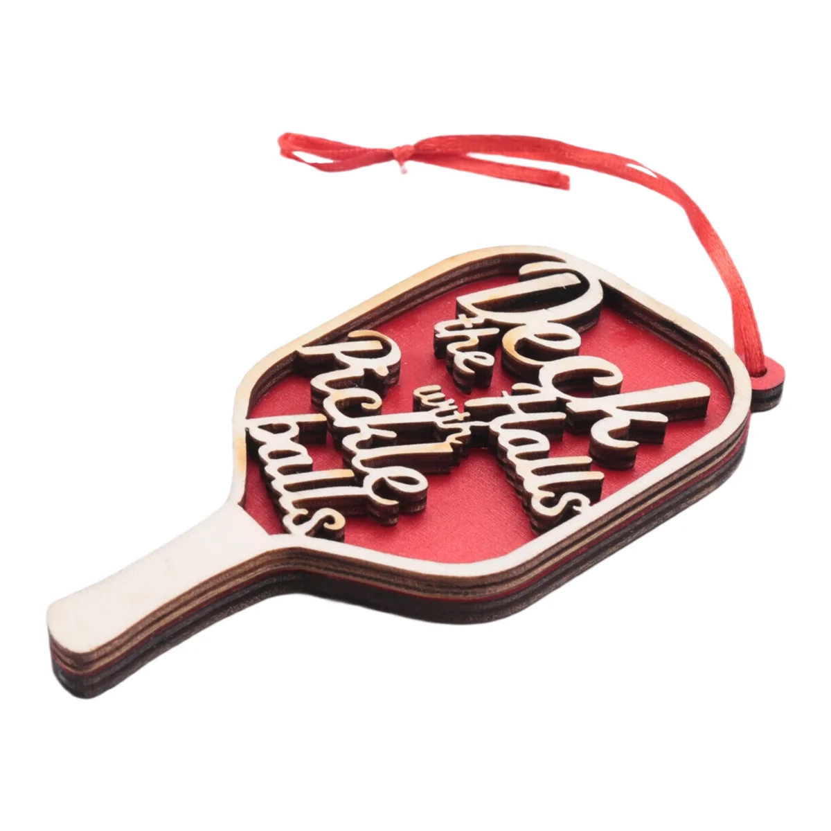 A71Z Deck mit Pickleballs-Ornament für Weihnachten, für Pickleball-Liebhaber, besonderes und Geschenk