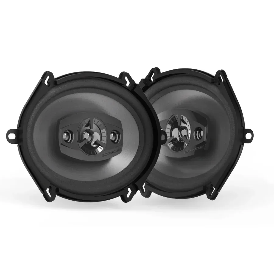 

5"x7"/6"x8" 4-Way Car Audio Speaker Pair 200W Peak Power Precision HD Sound, HD57684A-WM1SD
