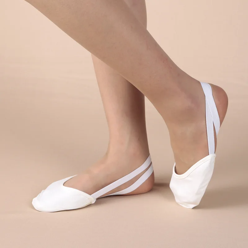 Taniec brzucha gimnastyka artystyczna buty do ćwiczeń miękka skórzana podeszwa buty do tańca taniec brzucha buty półstopowe pół antypoślizgowe