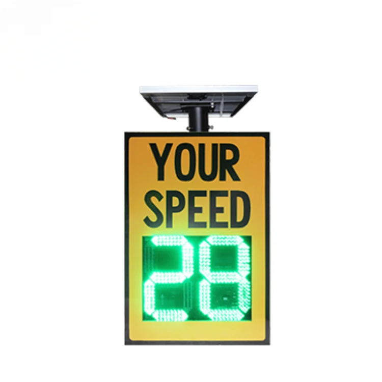 

Radar Solar Speed Screen Traffic Sign Highway Speed Warning Limit Sign Radar Sensor Speed Display Screen