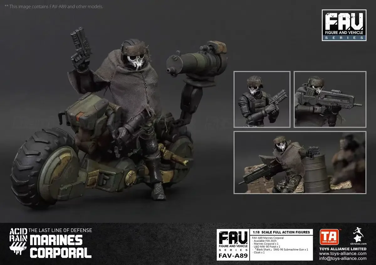 

【MT】Фигурка-модель Acid Rain War FAV-A89 Marine Corporal/Navy 1/18, игрушка-украшение
