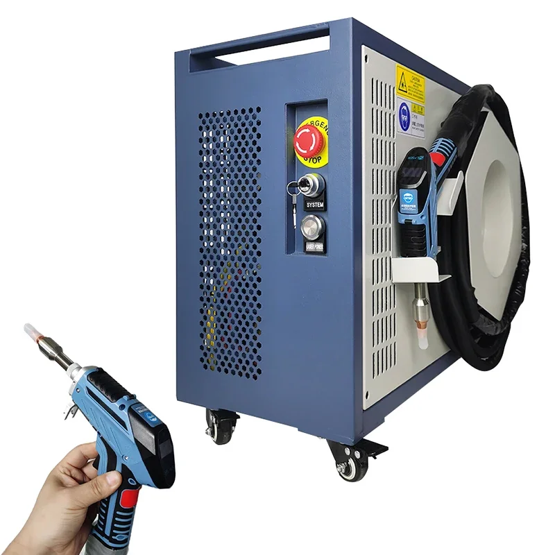 Laser Welding Machine Air Cooling Handheld Air-cooled Laser Welder for Carbon steel Galvanized sheet 1200W 1500W 2000W