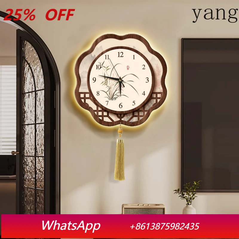 

LH restaurant decorative wall clock creative mute clock wall hanging high sense