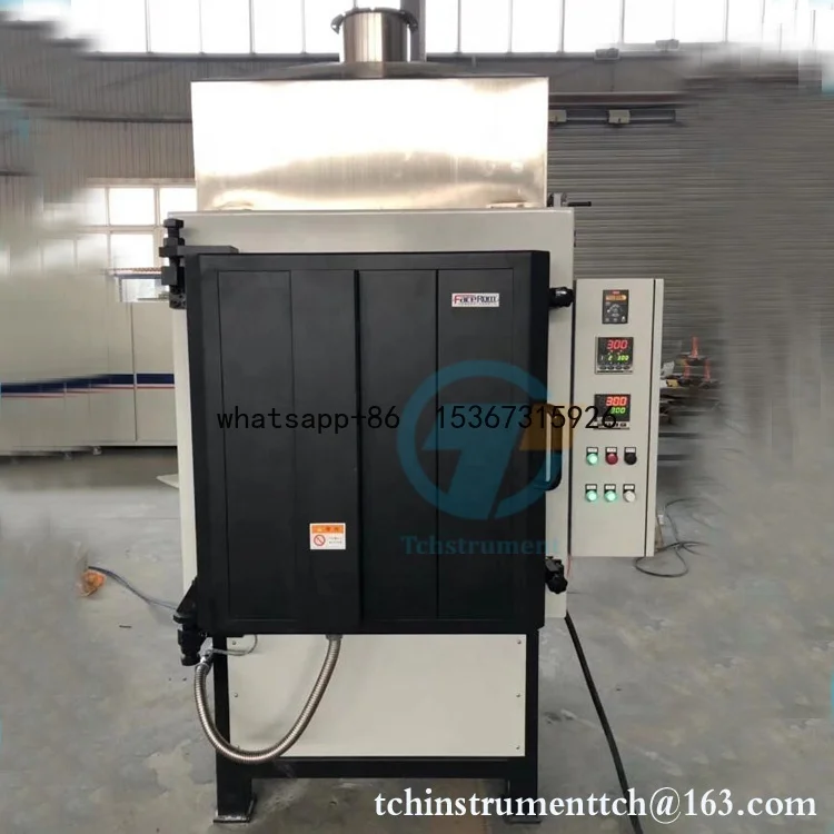 Chamber furnace for debind and pre-sintering of ceramic zirconia blanks in the production