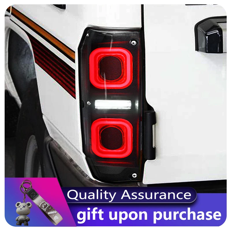 

2 PCS Auto Lights For Toyota LC70 LC71 LC76 Land Cruiser LC78 LC79 Tail Lamp Modified DRL Taillight LED Horse Race Car Accessory