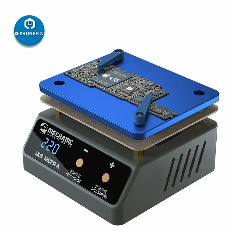 Mechanic IX5 Ultra Preheating Station Constant Temperature Motherboard Welding Table for iPhone X XS XSMAX 11 12 13 14 Pro Max