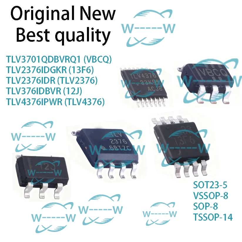 (5-30 PCS)NEW TLV3701QDBVRQ1 VBCQ TLV2376IDGKR 13F6 TLV2376IDR TLV2376 TLV376IDBVR 12J TLV4376IPWR TLV4376 IC CHIP