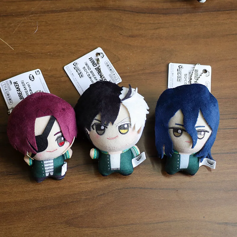 10 cm WIND BREAKER Sleutelhanger Sakura Haruka Hajime Umemiya Pluche Pop Mini Hayato Suo Anime Perifere Tas Hanger Knuffels