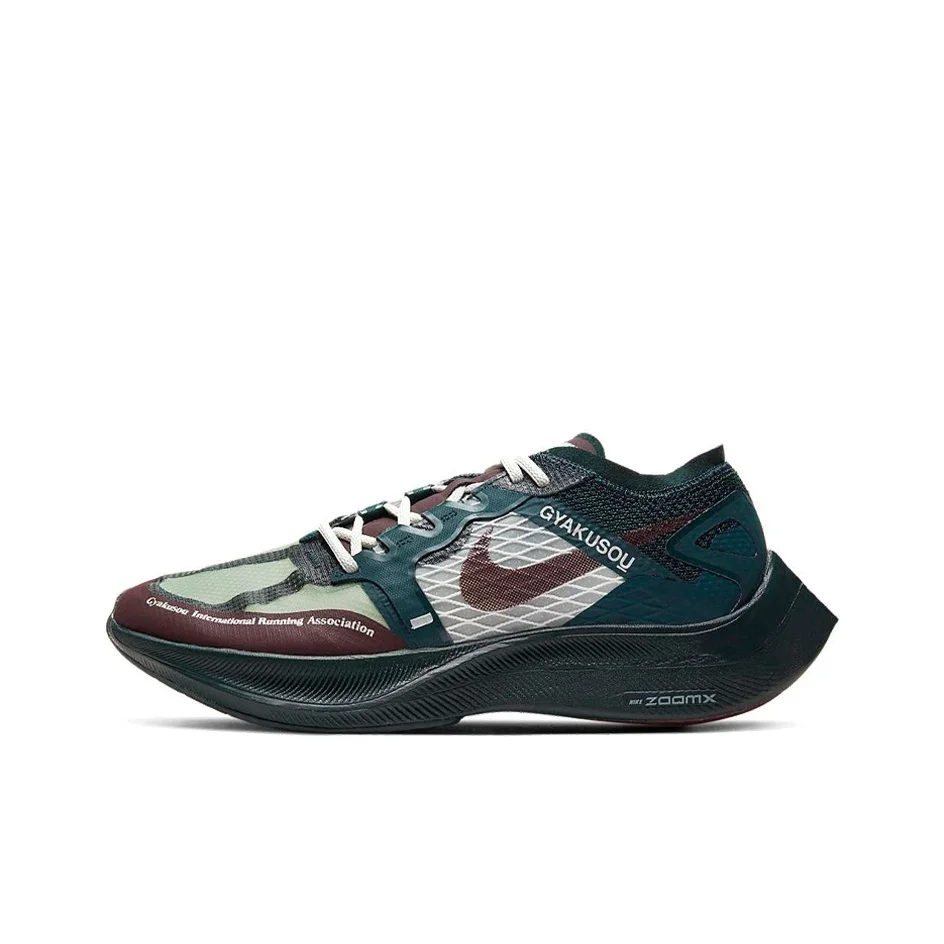 

Nike X Gyakusuo ZoomX Vaporfly Next% «Середняя ель Бордовый» CT4894-300