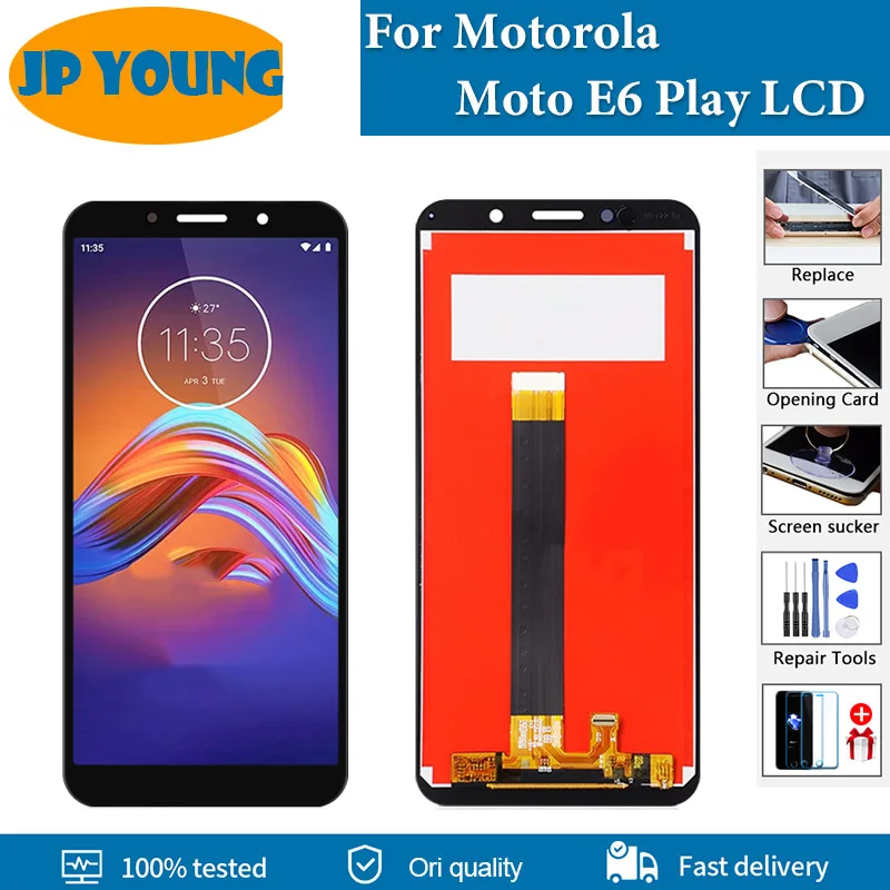 

5.5" Original LCD For Motorola Moto E6 Play XT2029 XT2029-1 LCD Display Touch Screen Digitizer Assemble For Moto E6Play LCD