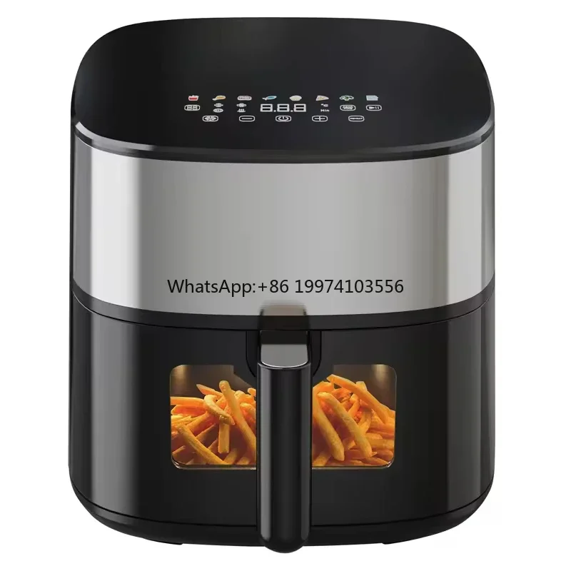 

Large Capacity 10L Electric deep Air fryers Smart Kitchen Cooker Healthy Digital quick frying Machine