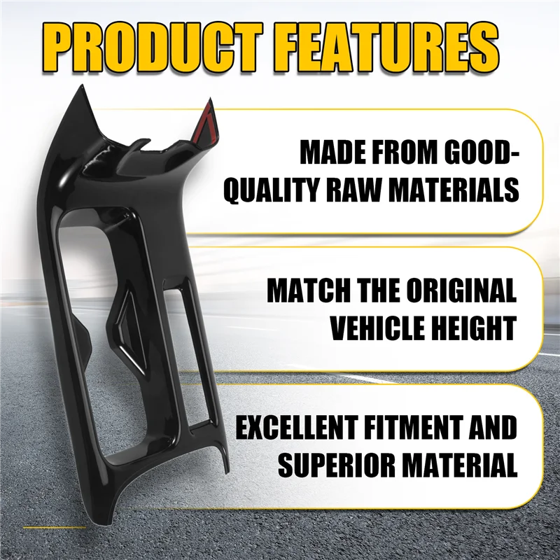 

Firmly Car Center Console Water Cup Holder Decoration Cover Trim Stickers For Honda HRV HR-V Vezel 2021 2022 LHD