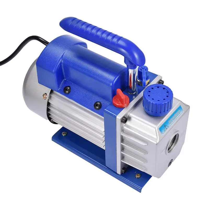 Air Vacuum Pump 1 Stage Air Conditioning Vacuum Pump Economy Vacuum Pump Car AC Vacuum Pump 1/4 Flare Inlet Port HVAC Vacuum