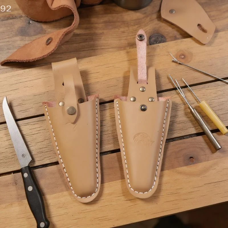 Leather Pliers Cover for Gardening and Trimming Tools, Portable Waist Holder