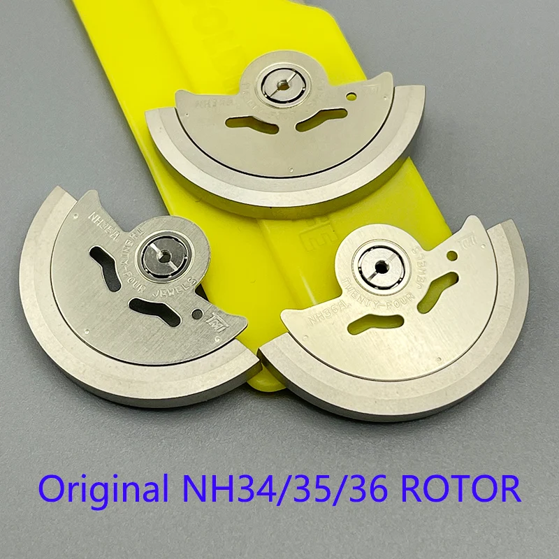 Original NH35 NH34 NH36 Movement Rotor Genuine NH34/35/36 Oscillating Weight Hammer Automatic Rotor Part Replacement TMI Version