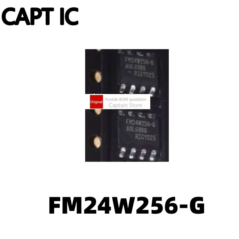 5PCS FM24W256-G FM24W256-GTR 24W256 Storage IC Chip SOP8