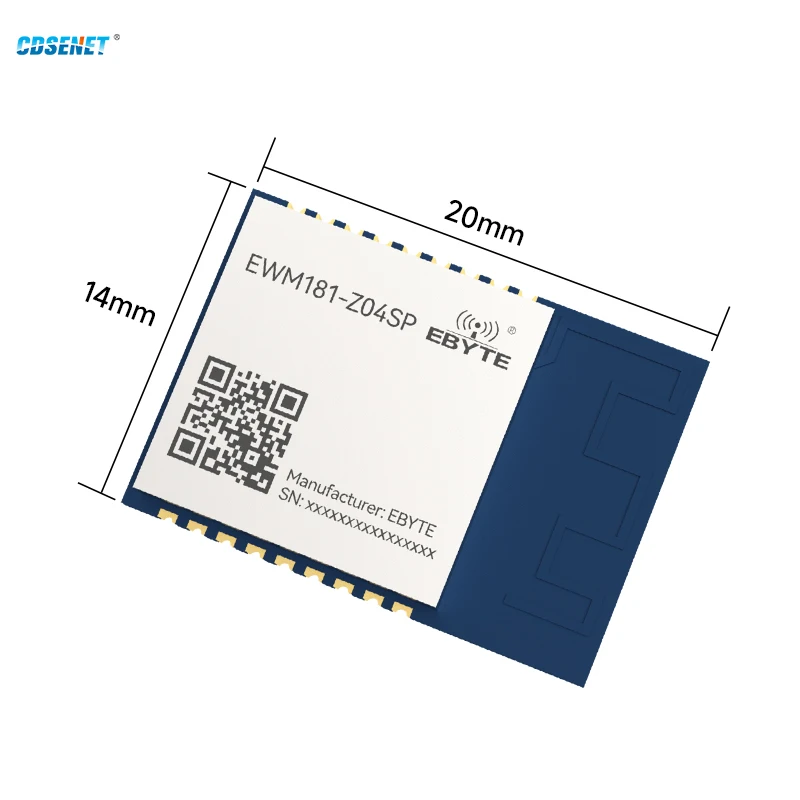 Zigbee 3.0 to Serial Wireless Module CDSENET EWM181-Z04SP Self-organizing Network Support for Coordinators Routers Terminals PCB