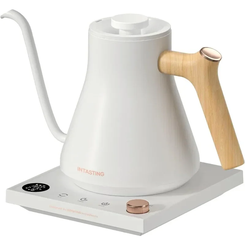 

Electric Kettles, INTASTING Gooseneck Electric Kettle, ±1℉ Temperature Control, Stainless Steel Inner, Quick Heating