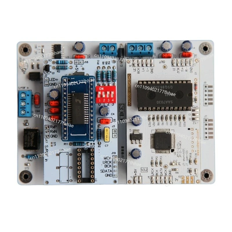 For TDA1540 Driver Board, Support 256FS 384Fs I2S Input (Not Brand New, Disassemble Parts)
