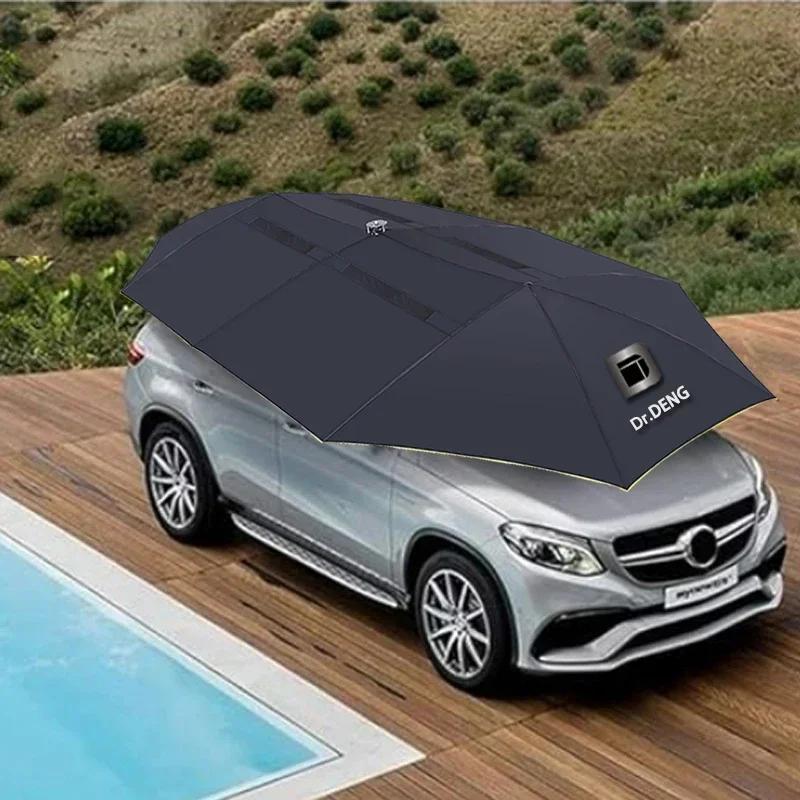 

Portable Outdoor Car Sunshade Tent, 4.0M Roof Top Shelter, Waterproof