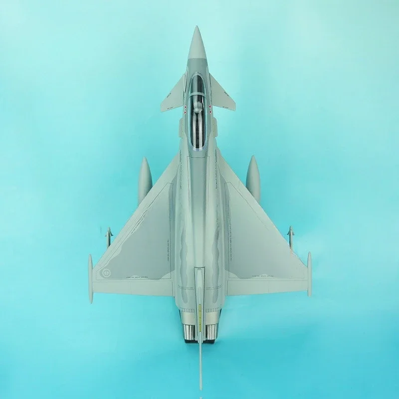 Modelo de lutador de simulação, modelo de lutador Typhoon Modelo militar de combate de resina sintética