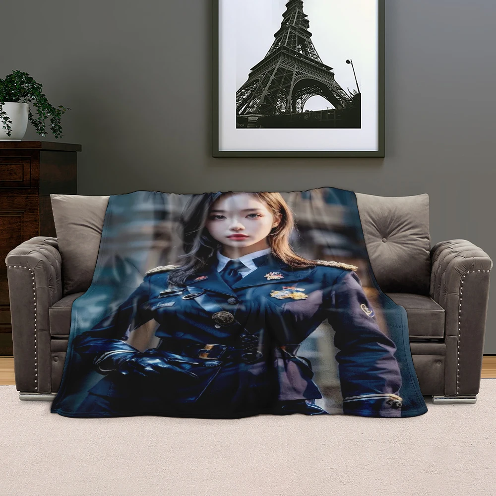 blanket New 3D printing sexy plush beauty soft linen blanket living room blanket bedroom bed sofa picnic children's HD