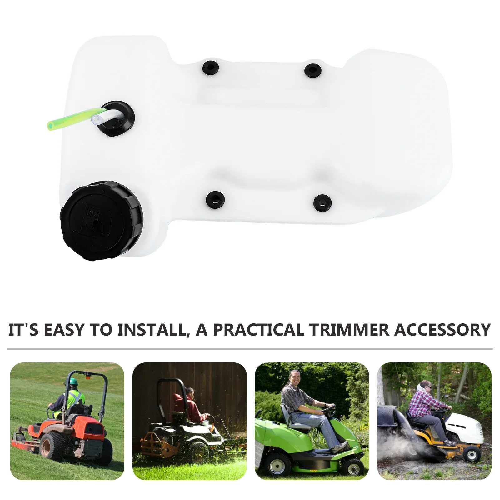 

40-5Bl Brush Cutter Tank Heavy-Duty Long-Lasting Fuel Container for Lawn Mower Trimmer Tool Equipment