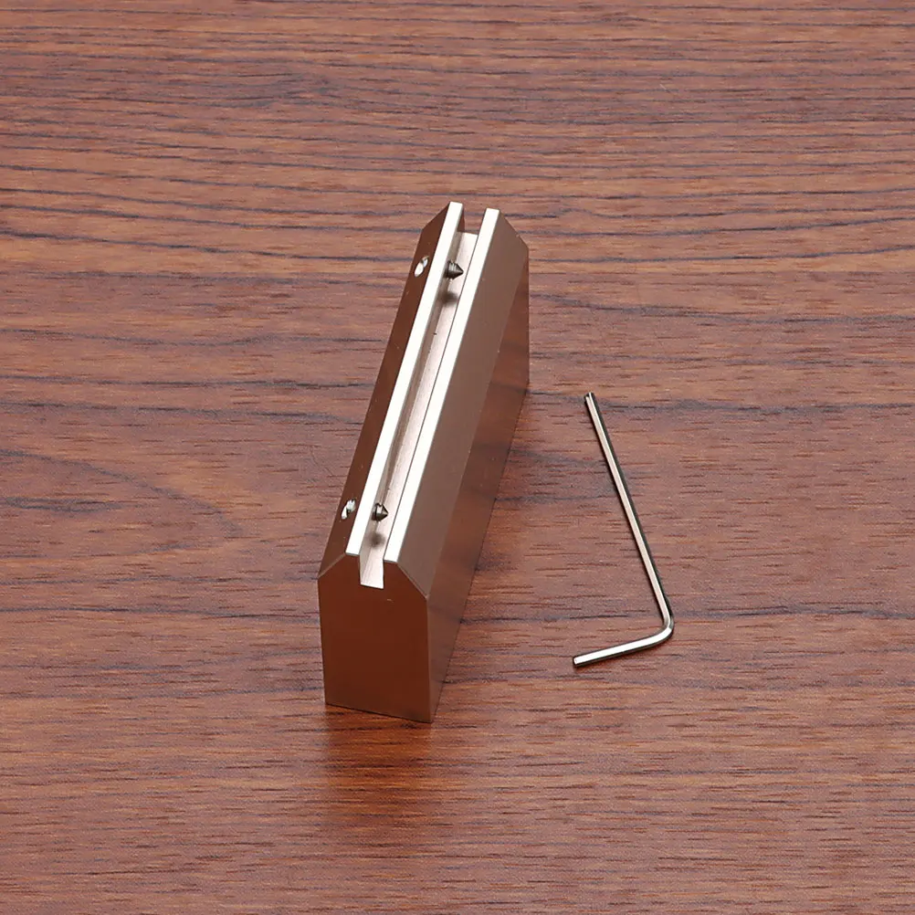 

Guitar Fret Press Caul Rose Gold Metal Clip Easy Use Beginners Luthier Tool Fingerboard Repair Accessory