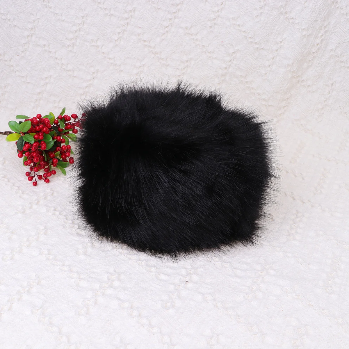 قبعة شتوية أنيقة للنساء تحافظ على الحرارة، قبعة صغيرة خفيفة الوزن للسفر على الثلج والمشي لمسافات طويلة والارتداء اليومي قبعة نسائية سوداء #6