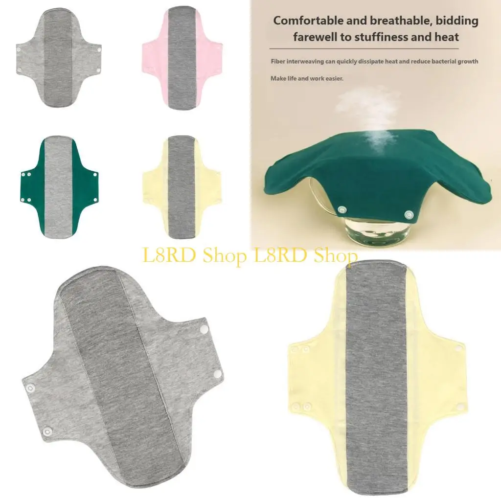 

L8RD Postnatal Elderly Reusable Cotton Leakproof Pad Ergonomic Fit Skin Friendly