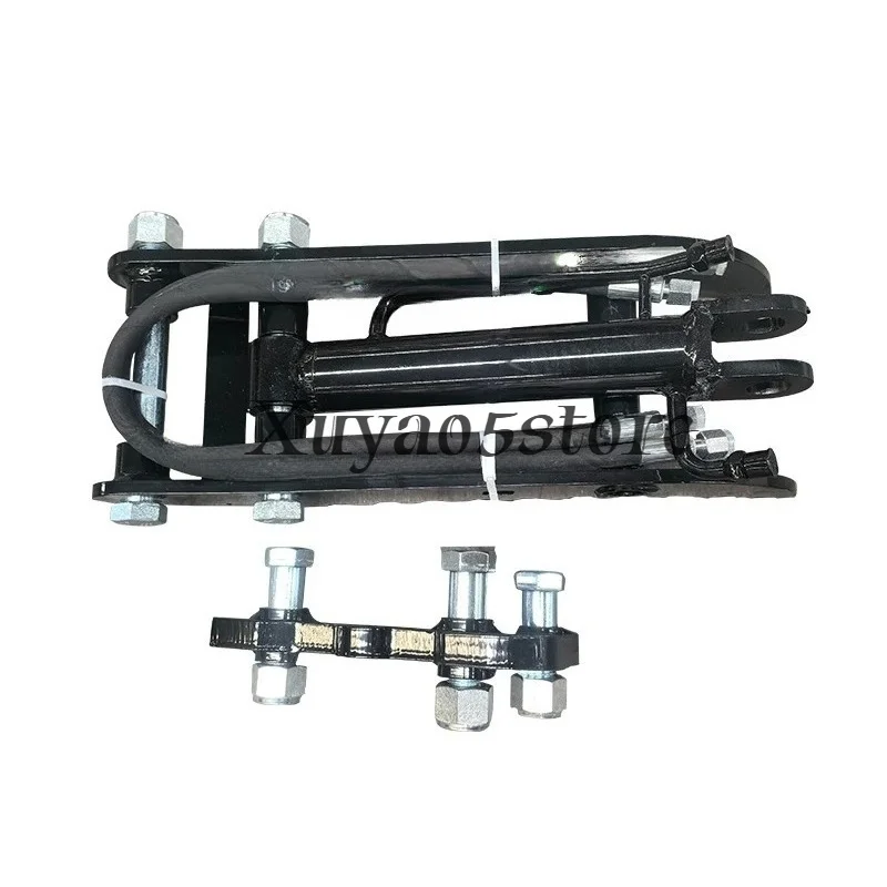 Excavator thumb clip hydraulic quick change bucket micro excavator hydraulic three-hole thumb clip accessories