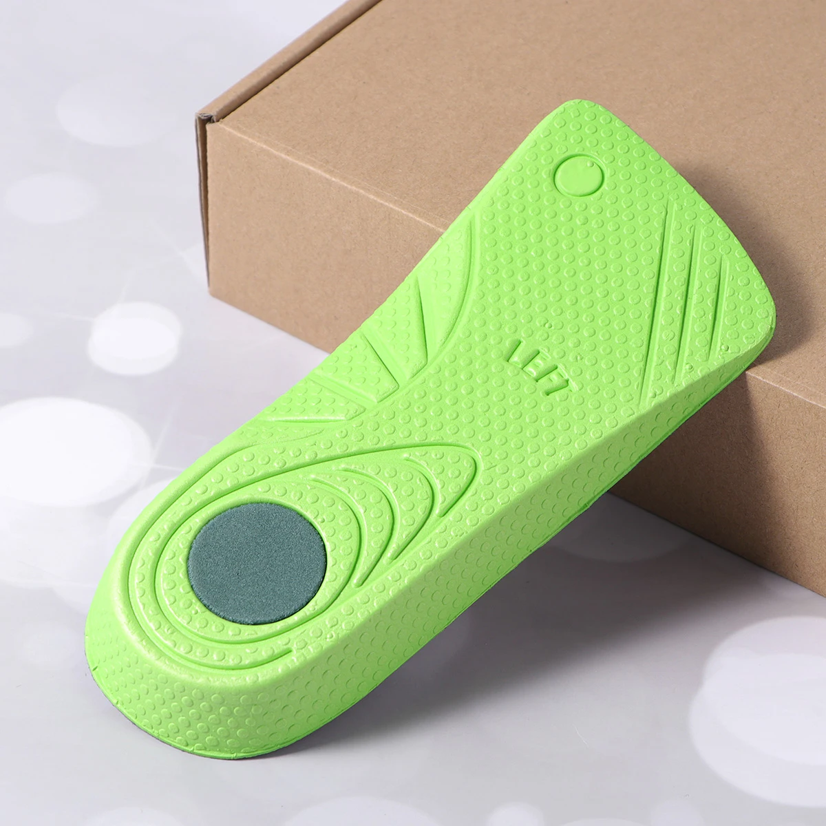 

1 Pair Arch Support Insoles Flat Feet Orthotic Shoe Pads L Shape Leg Correction Insoles For Sports Hiking Running Size Xs Green