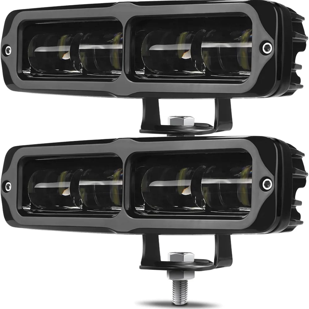 

2PCS 6" Inch LED Light Bar Offroad Driving Running Light Work Lamp Fog Lights for Motorcycle 4X4 ATV SUV Truck Tractor 12V 24V