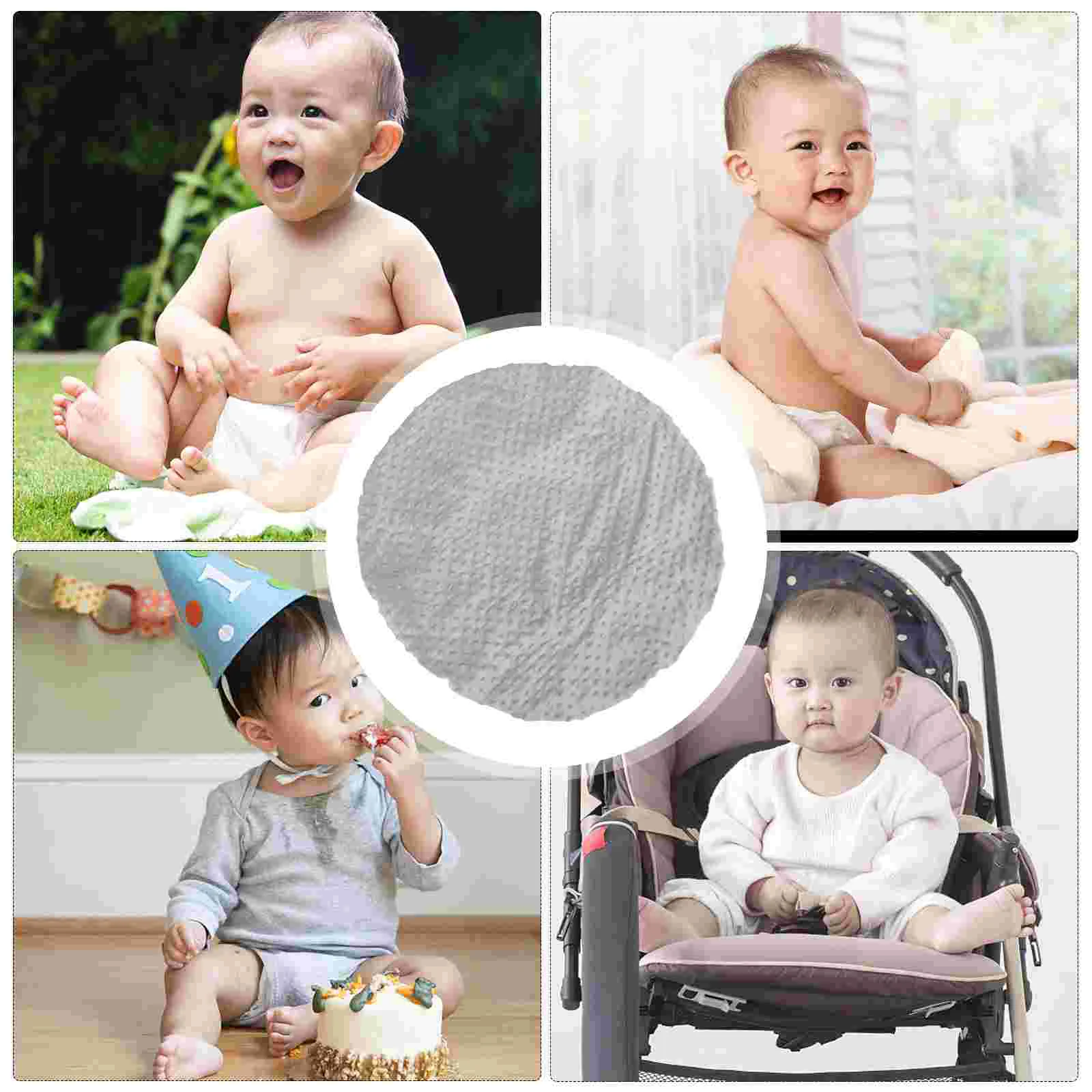 Baby Sleeping Pad Cover Supply Infant Lounger Cushion Pillow Covers Super Soft Newborn Cotton Toddler