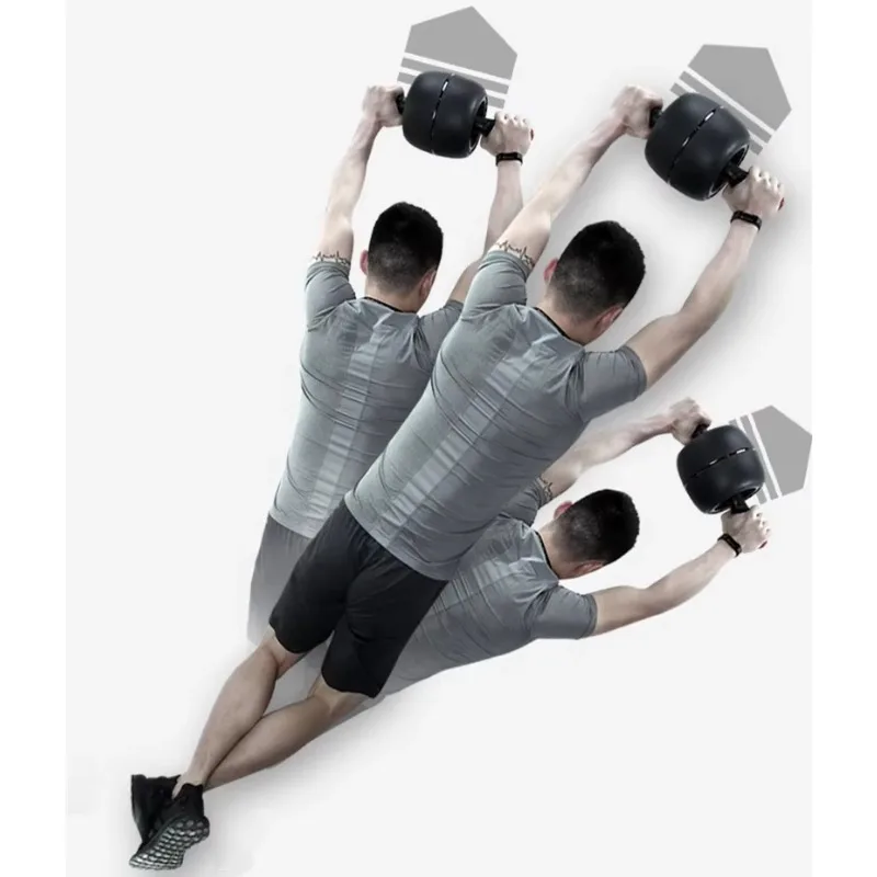 

Ролик для пресса с функцией отскока и наколенником, тренажер для домашних тренировок на пресс