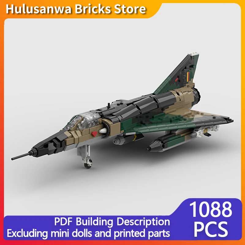 

Military Fighter Jets Model MOC Building Bricks War Equipment Modular Technology Gifts Holiday Assemble Children Toys Suit