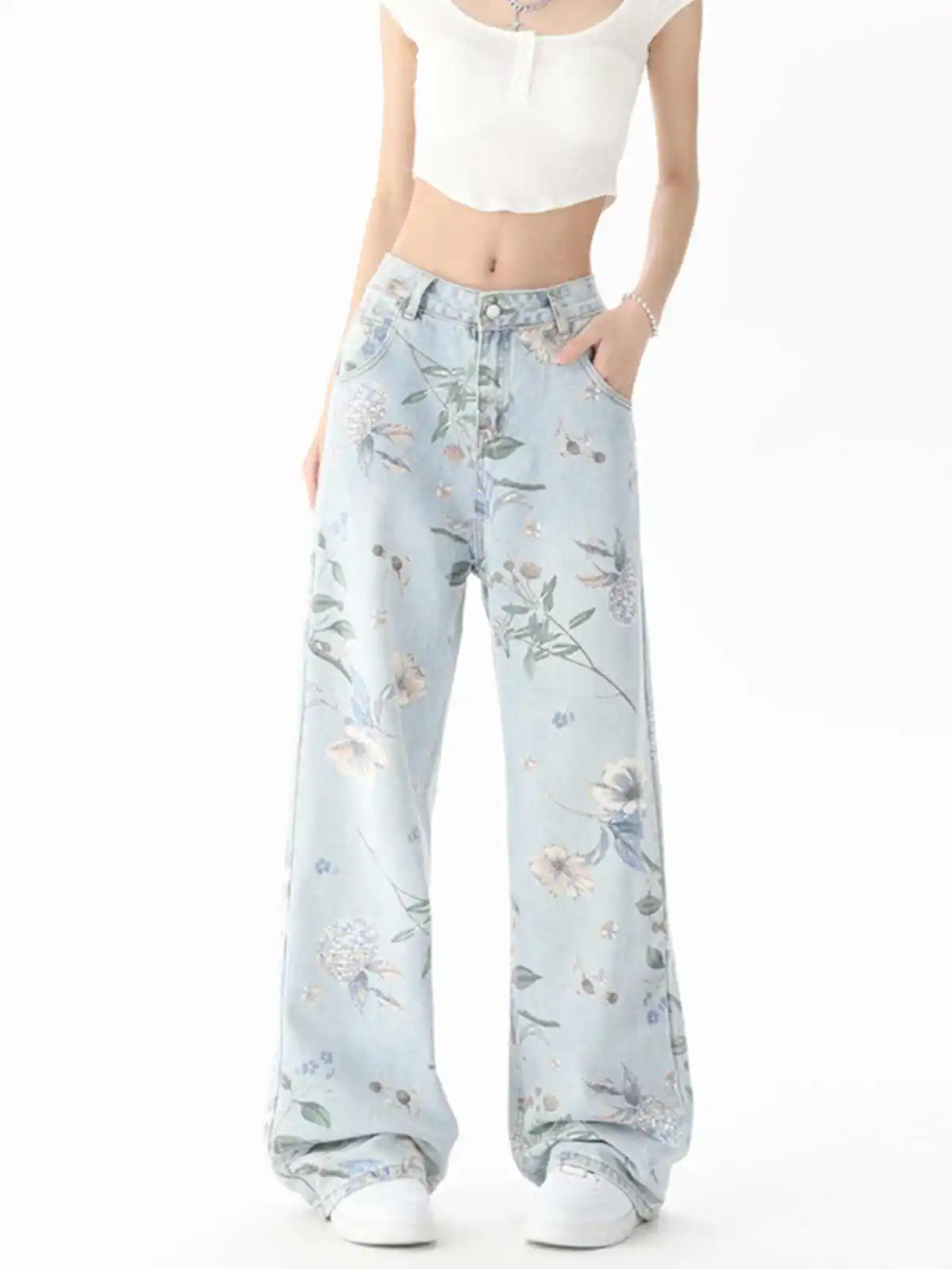 

Женские синие джинсы-бойфренды Y2k в японском стиле 2000-х годов, джинсовые брюки для мам, винтажные мешковатые джинсовые брюки 90-х годов в стиле Харадзюку, одежда оверсайз