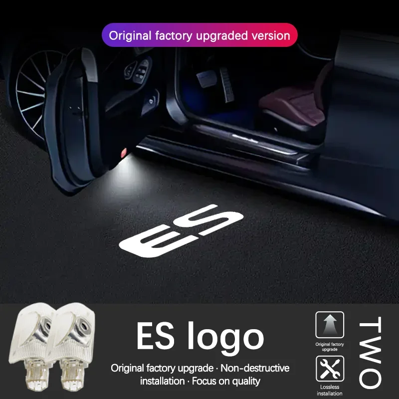 LED Car Logo Projector Ghost Shadow Welcome Door Light For Lexus ES ES200 ES300 ES330 ES350 ES400 ES430 2006-2025 Accessories