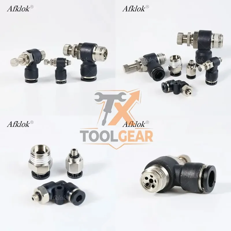 2026hotsale* SL Adjustable Pneumatic Air Flow Control Valve OEM Cylinder Speed Control Throttle Valves for Hose Fitting