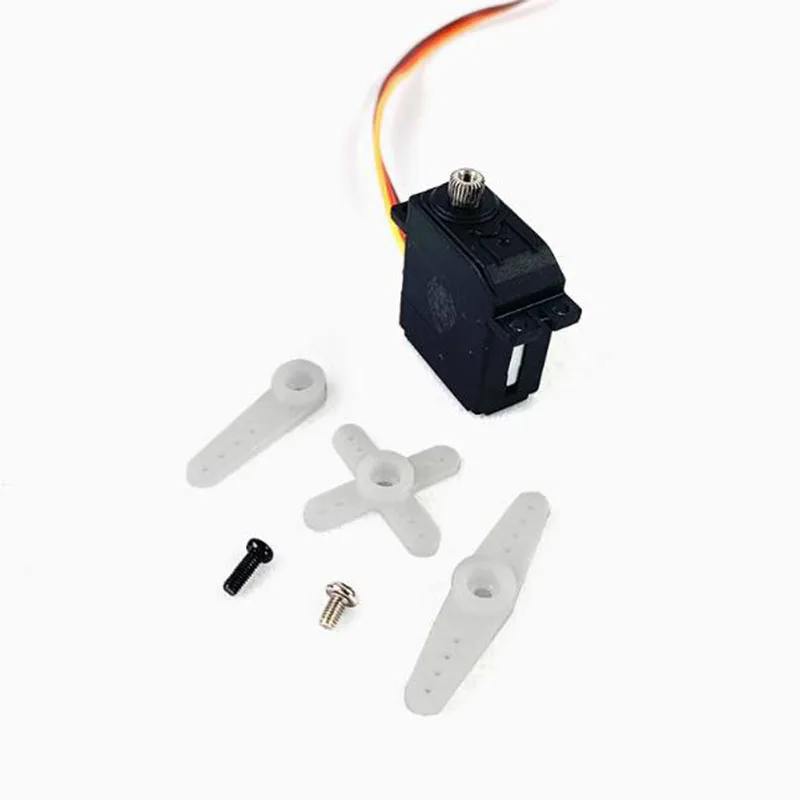 

LESU Digital Servo 12g/3.3kg Torque Servo 12g Digital Steering Gear Titanium Alloy Metal Gear For Tamiya Truck 770S FH16 Arocs