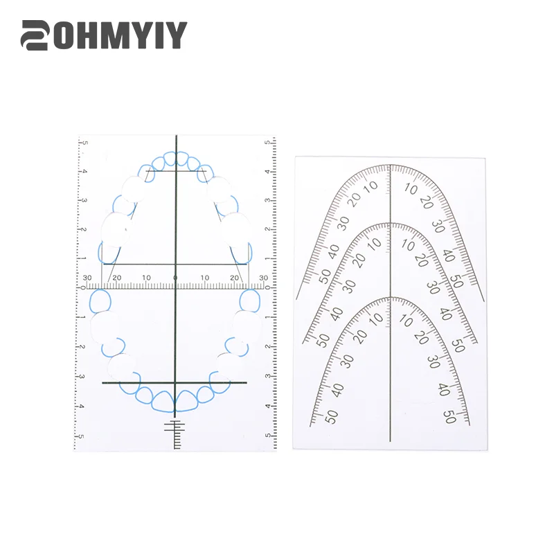 

Dental ruler Dental Guide Plate Teeth Arrangement on Denture Work Dental Teeth Guide Plate Ruler Denture Drawing And Alignment